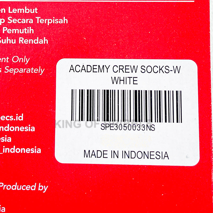 KING OF DRIBBLE Kaos Kaki Specs Academy Crew Socks 3050033 Original