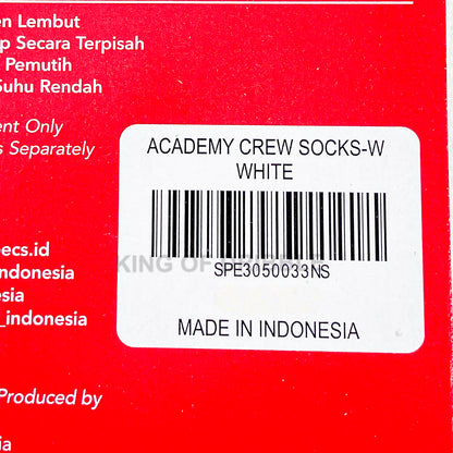 KING OF DRIBBLE Kaos Kaki Specs Academy Crew Socks 3050033 Original