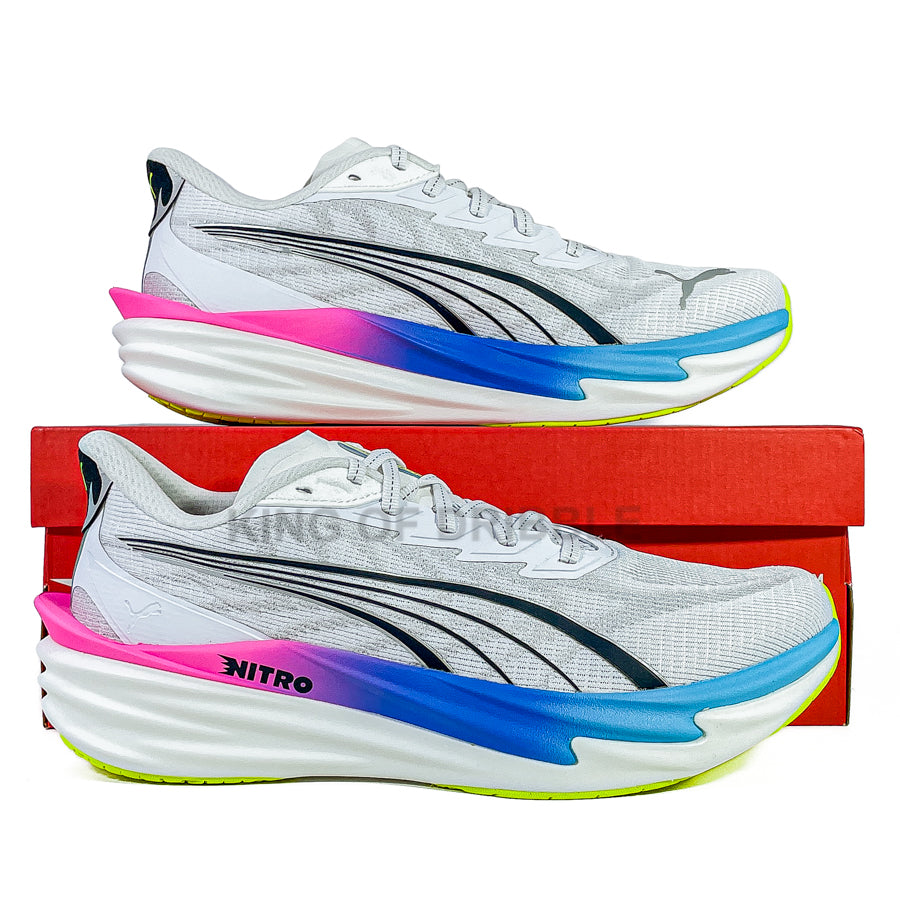 KING OF DRIBBLE Sepatu Running/Lari Puma Deviate Nitro 4 312123-10 Original