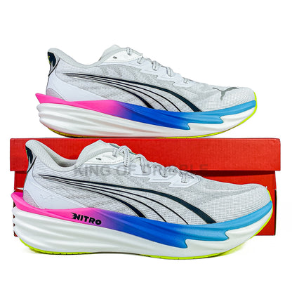 KING OF DRIBBLE Sepatu Running/Lari Puma Deviate Nitro 4 312123-10 Original