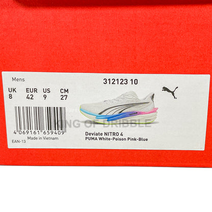 KING OF DRIBBLE Sepatu Running/Lari Puma Deviate Nitro 4 312123-10 Original