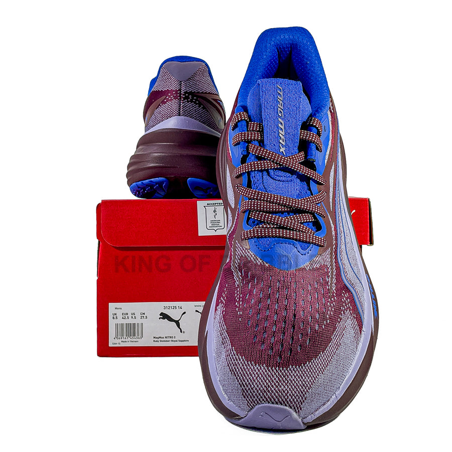 KING OF DRIBBLE Sepatu Running/Lari Puma MagMax Nitro 2 312125-14 Original