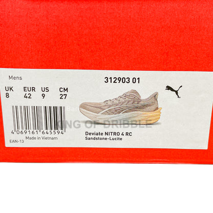 KING OF DRIBBLE Sepatu Running/Lari Puma Deviate Nitro 4 RC 312903-01 Original