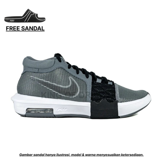 KING OF DRIBBLE Sepatu Basket Nike Lebron Witness VIII EP FB2237-004 Original - Gratis Sandal