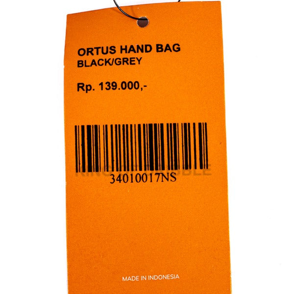 Tas Ortuseight Hand Bag Black Grey 34010017 Original BNWT