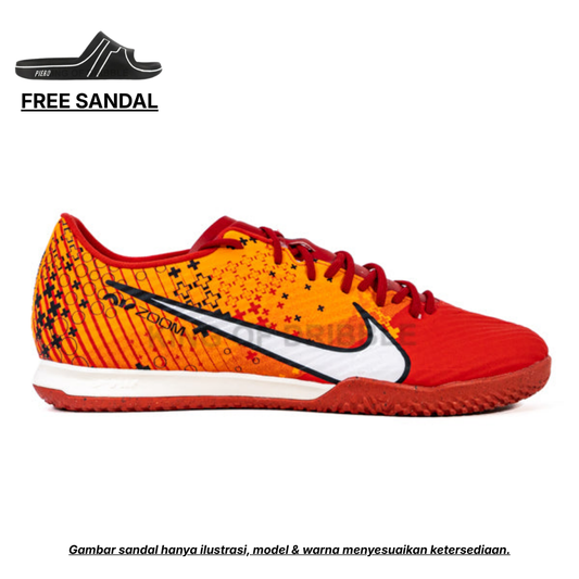 KING OF DRIBBLE Sepatu Futsal Nike Zoom Vpr 15 Academy MDS IC FD1164-600 Original - Gratis Sandal
