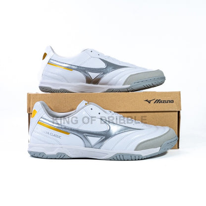 KING OF DRIBBLE Sepatu Futsal Mizuno Morelia Sala Classic IN Q1GA230203 Original