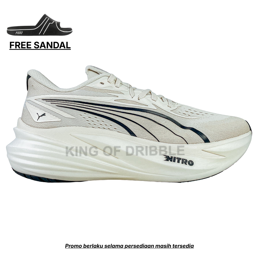 KING OF DRIBBLE Sepatu Running/Lari Puma MagMax Nitro 2 312125-07 Original - Gratis Sandal