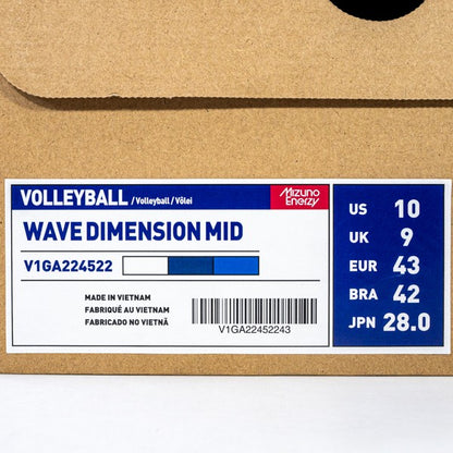 Sepatu Volley Mizuno Wave Dimension Mid V1GA224522 Original BNIB