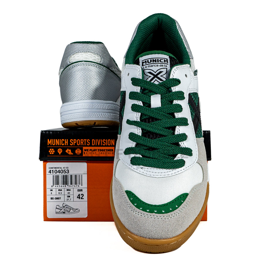 MUNICH CONTINENTAL V2 53 WHITE GREEN 4104053 BNIB