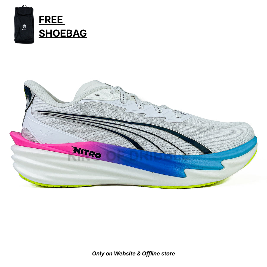 KING OF DRIBBLE Sepatu Running/Lari Puma Deviate Nitro 4 312123-10 Original