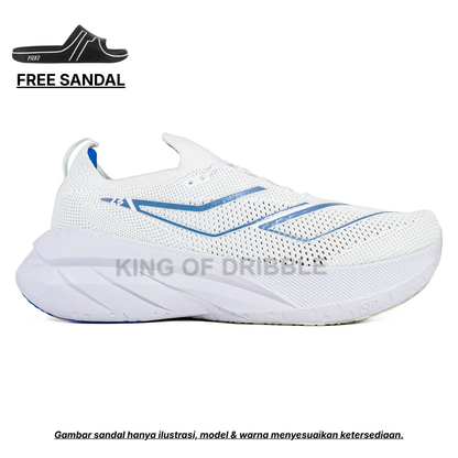 KING OF DRIBBLE Sepatu Running/Lari Mills Enerstrike Swift MK 9105501 Original - Gratis Sandal
