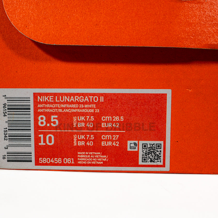KING OF DRIBBLE Sepatu Futsal Nike Lunargato II 580456-061 Original