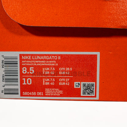 KING OF DRIBBLE Sepatu Futsal Nike Lunargato II 580456-061 Original
