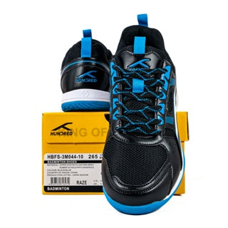 Sepatu Badminton/Bulu Tangkis Hundred Raze HBFS-3M044-10 Original BNIB