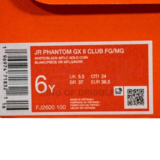 Sepatu Bola Anak Nike JR Phantom GX II Club FG/MG FJ2600-100 Original BNIB
