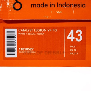 Sepatu Bola Ortuseight Catalyst Legion V4 FG 11010527 Original BNIB