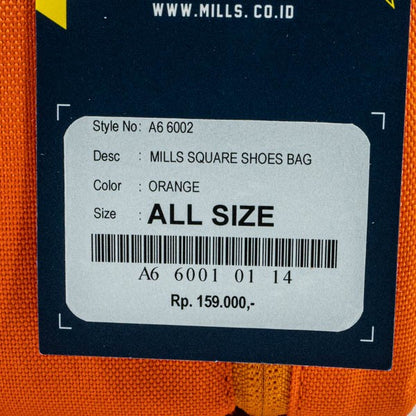 Tas Sepatu Mills Square Shoes Bag A6 6002 Original BNWT