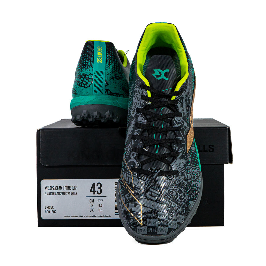 KING OF DRIBBLE Sepatu Futsal Mills Xyclops ACG MK II Prime Turf 9001202 Original