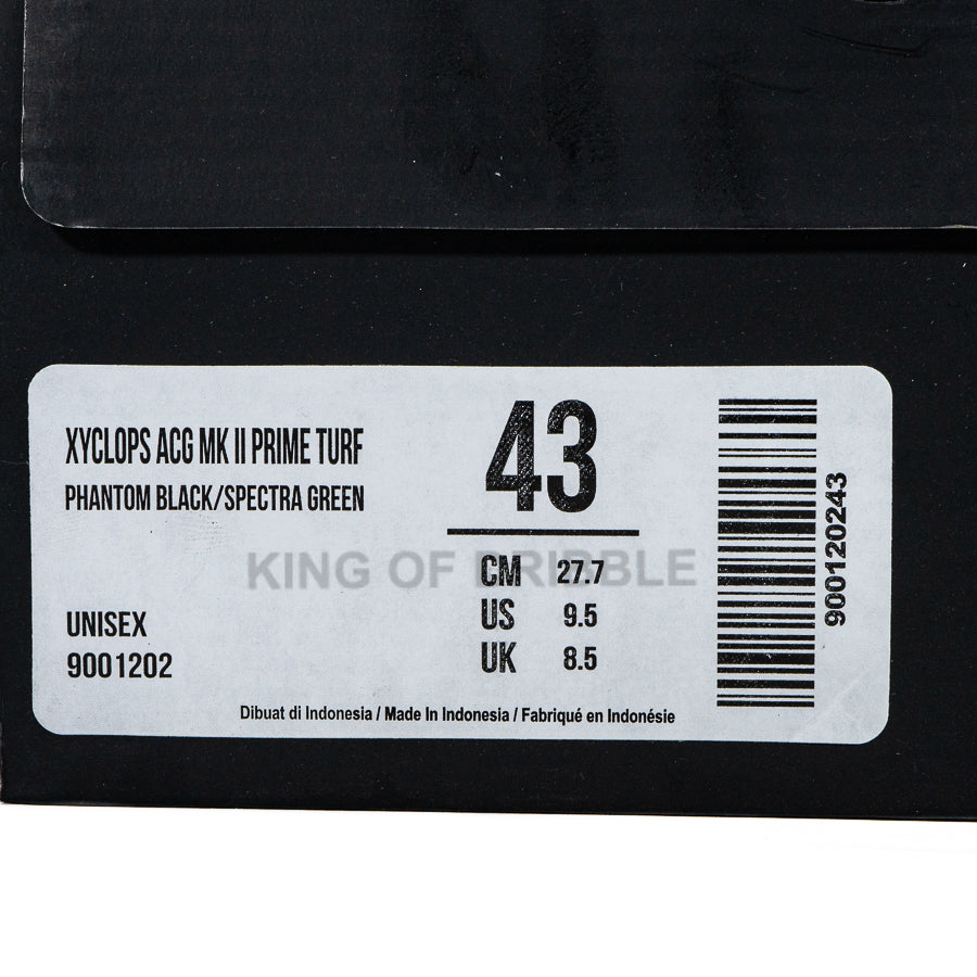 KING OF DRIBBLE Sepatu Futsal Mills Xyclops ACG MK II Prime Turf 9001202 Original