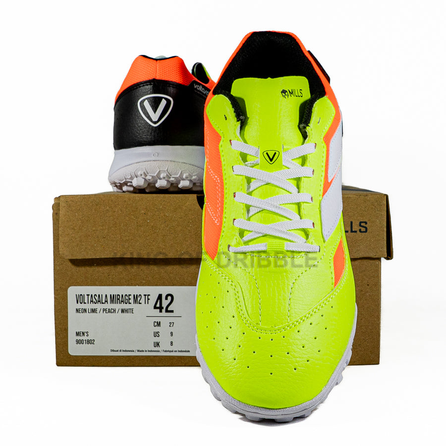 KING OF DRIBBLE Sepatu Mini Soccer Mills Voltasala Mirage M2 TF 9001802 Original