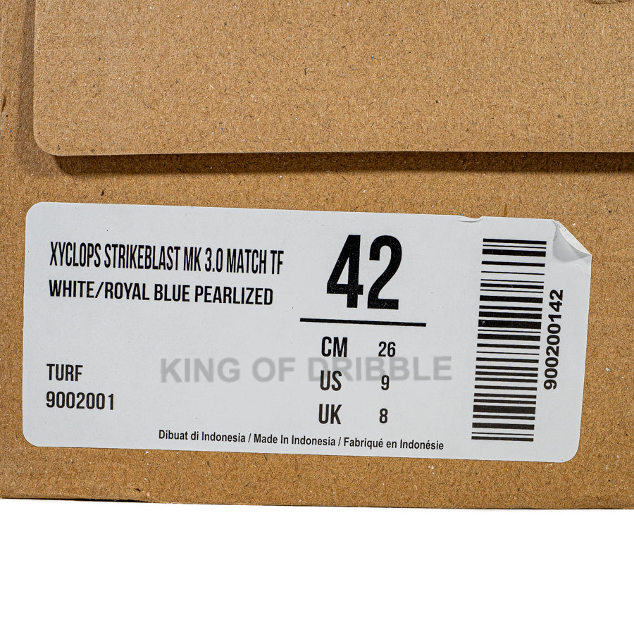 KING OF DRIBBLE Sepatu Mini Soccer Mills Xyclops Strikeblast MK 3.0 Match TF 9002001 Original