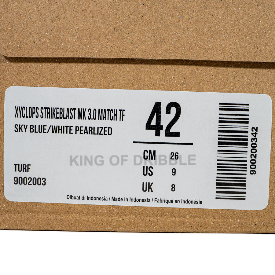 KING OF DRIBBLE Sepatu Mini Soccer Mills Xyclops Strikeblast MK 3.0 Match TF 9002003 Original
