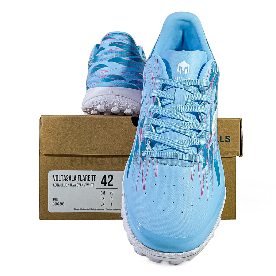 KING OF DRIBBLE Sepatu Mini Soccer Mills Voltasala Flare TF 9002503 Original