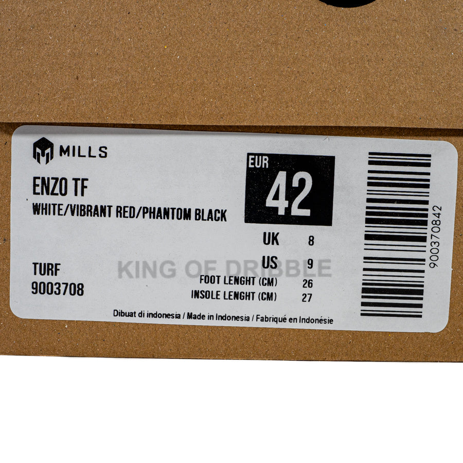 KING OF DRIBBLE Sepatu Mini Soccer Mills Enzo TF 9003708 Original