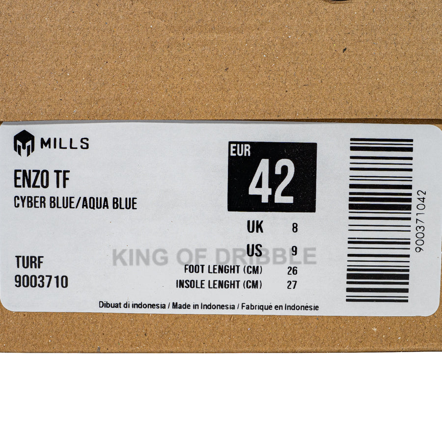 KING OF DRIBBLE Sepatu Mini Soccer Mills Enzo TF 9003710 Original