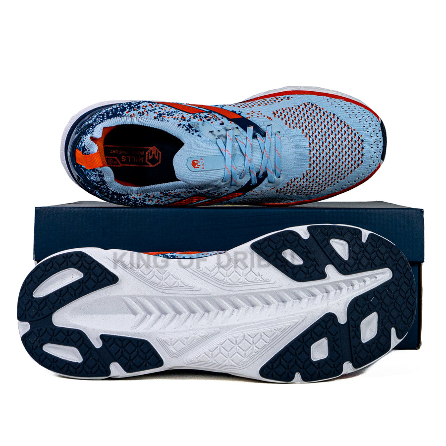 KING OF DRIBBLE Sepatu Running/Lari Mills Enermax Nanoknit 9103101 Original