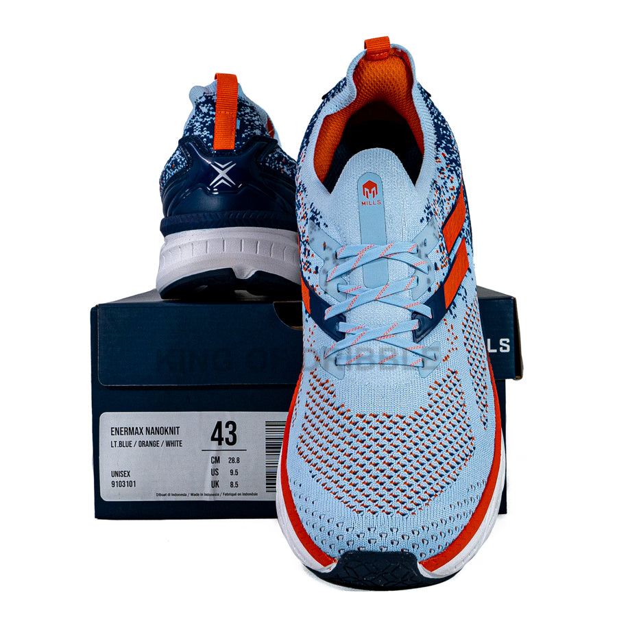 KING OF DRIBBLE Sepatu Running/Lari Mills Enermax Nanoknit 9103101 Original