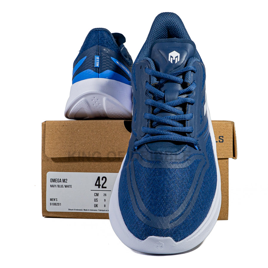 KING OF DRIBBLE Sepatu Running/Lari Mills Omega M2 9106201 Original