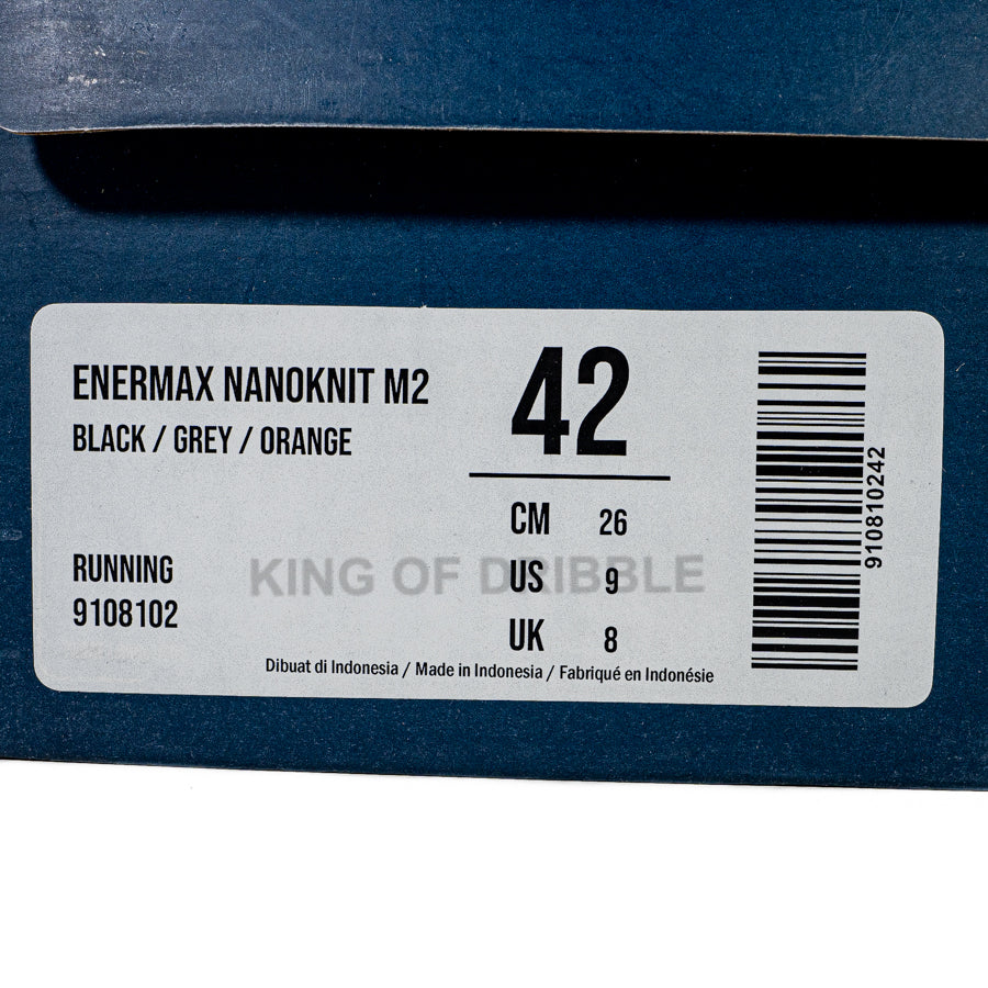 KING OF DRIBBLE Sepatu Running/Lari Mills Enermax Nanoknit M2 9108102 Original