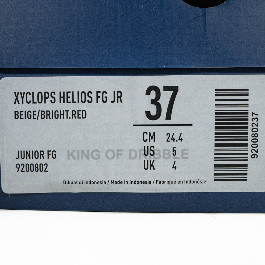 KING OF DRIBBLE Sepatu Bola Anak Mills Xyclops Helios FG JR 9200802 Original