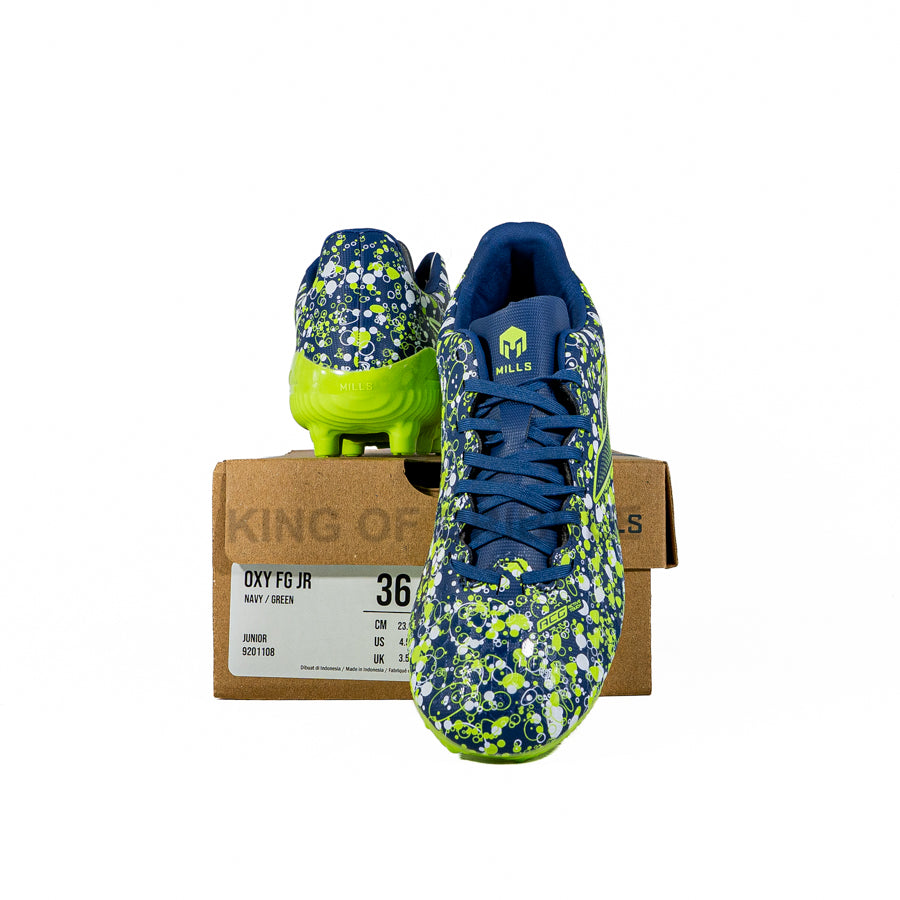 KING OF DRIBBLE Sepatu Bola Anak Mills Oxy FG JR 9201108 Original
