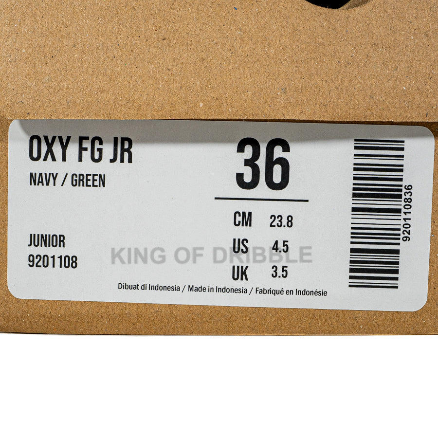 KING OF DRIBBLE Sepatu Bola Anak Mills Oxy FG JR 9201108 Original