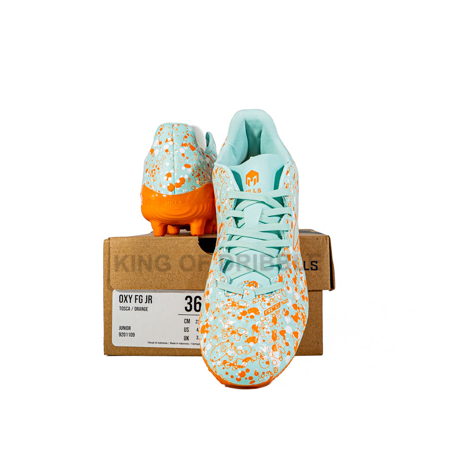 KING OF DRIBBLE Sepatu Bola Anak Mills Oxy FG JR 9201109 Original
