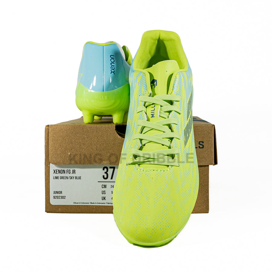 KING OF DRIBBLE Sepatu Bola Anak Mills Xenon FG JR 9202302 Original