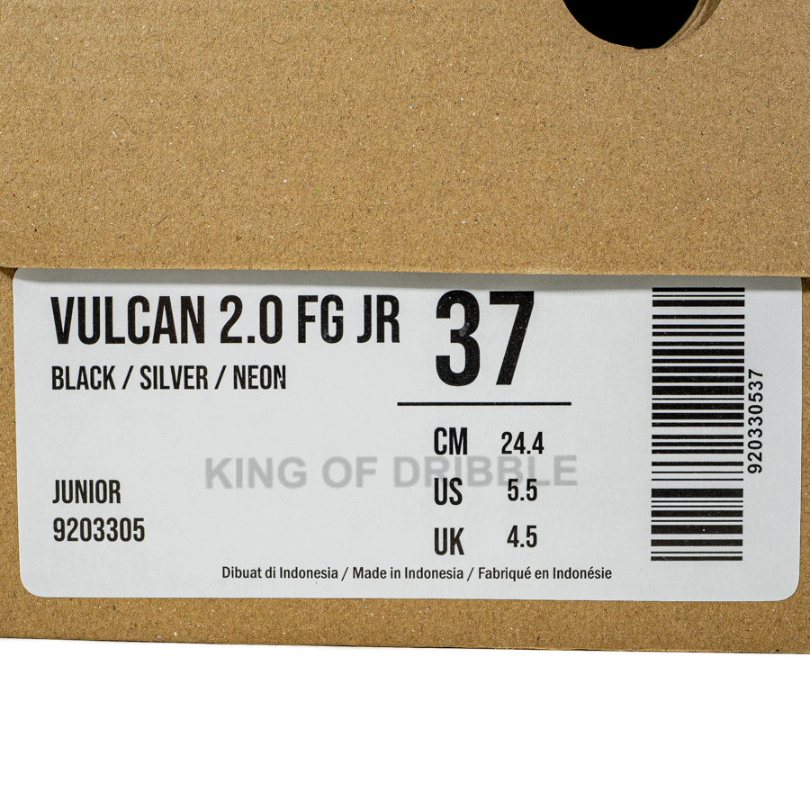 KING OF DRIBBLE Sepatu Bola Anak Mills Vulcan 2.0 FG JR 9203305 Original