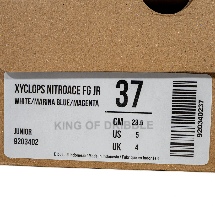 KING OF DRIBBLE Sepatu Bola Anak Mills Xyclops Nitroace FG JR 9203402 Original