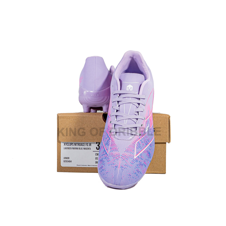 KING OF DRIBBLE Sepatu Bola Anak Mills Xyclops Nitroace FG JR 9203404 Original