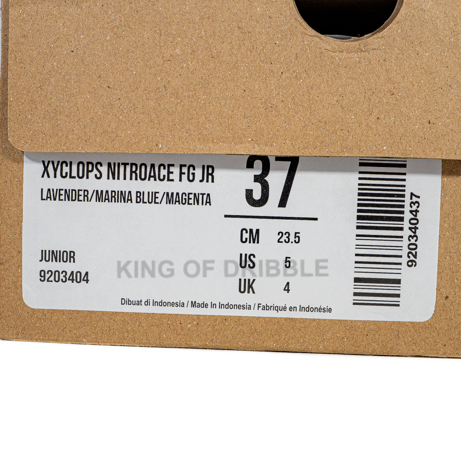 KING OF DRIBBLE Sepatu Bola Anak Mills Xyclops Nitroace FG JR 9203404 Original