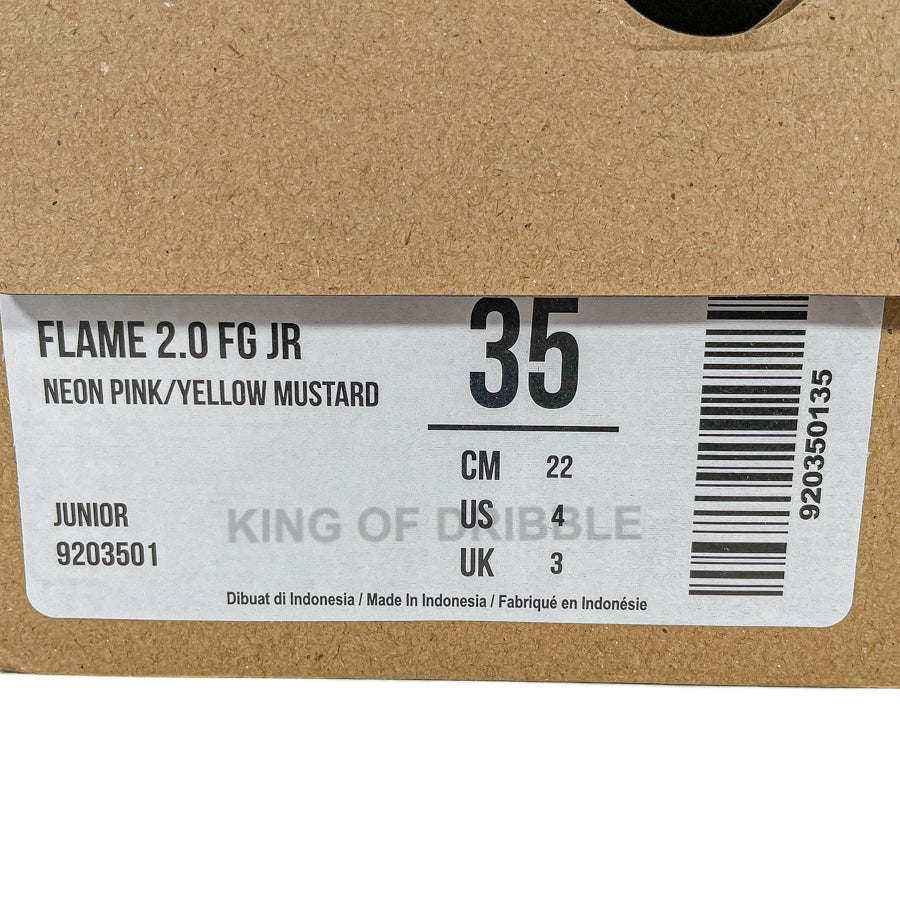KING OF DRIBBLE Sepatu Bola Anak Mills Flame 2.0 FG JR 9203501 Original