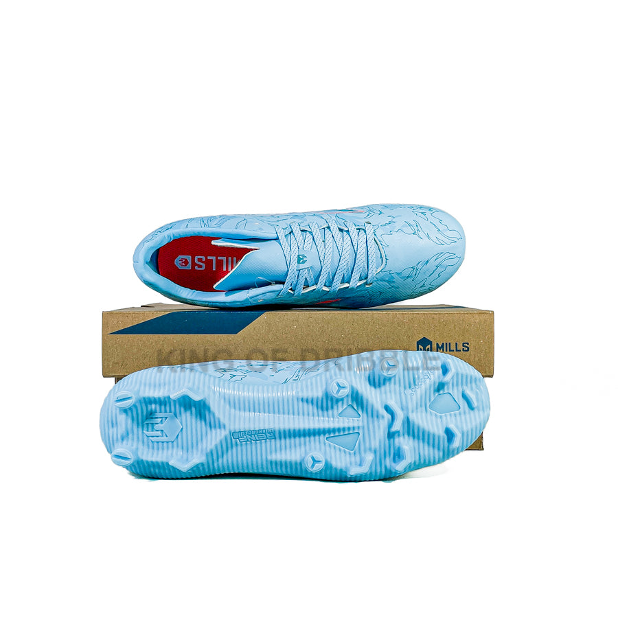 KING OF DRIBBLE Sepatu Bola Anak Mills Flame 2.0 FG JR 9203502 Original