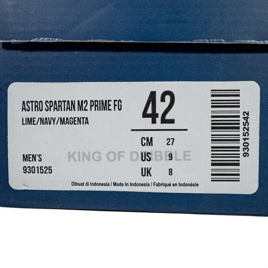 KING OF DRIBBLE Sepatu Bola Mills Astro Spartan M2 Prime FG 9301525 Original