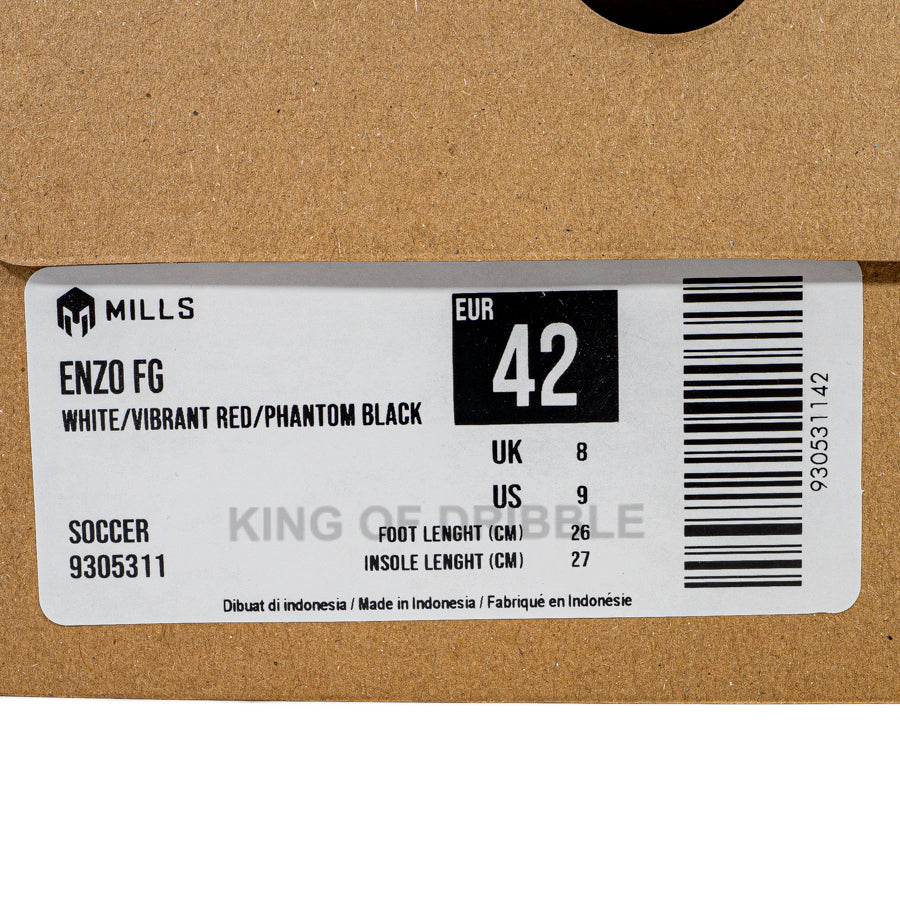 KING OF DRIBBLE Sepatu Bola Mills Enzo FG 9305311 Original