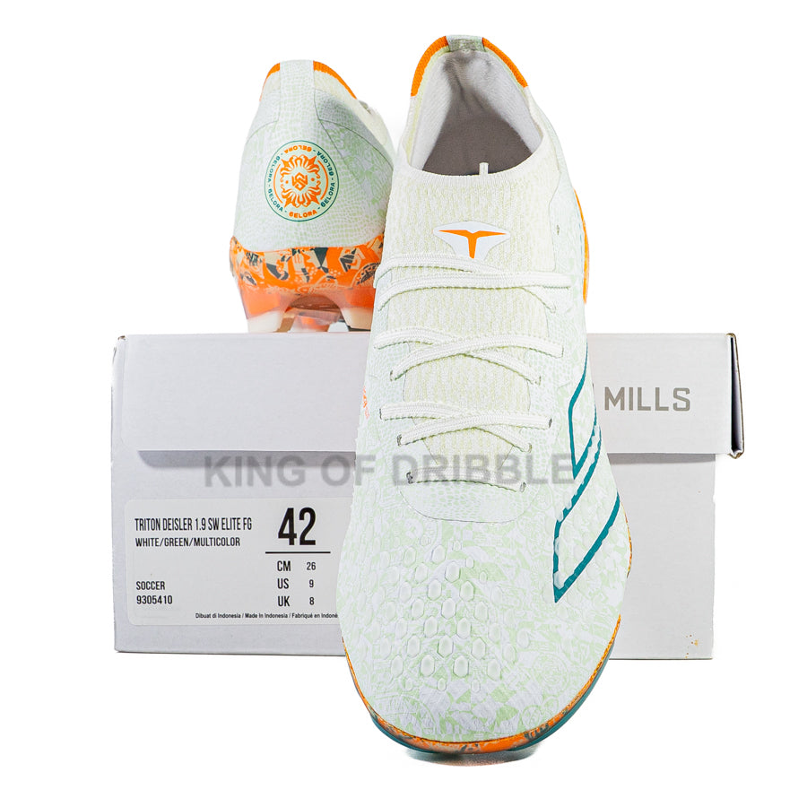 KING OF DRIBBLE Sepatu Bola Mills Triton Deisler 1.9 SW Elite FG 9305410 Original