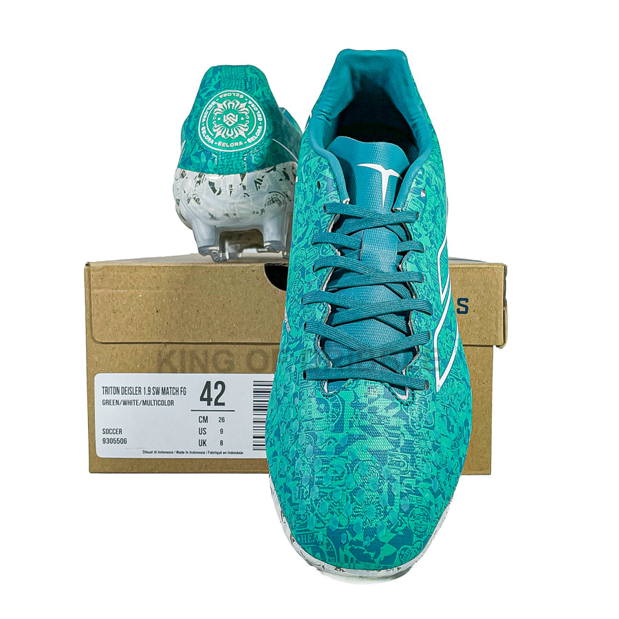 KING OF DRIBBLE Sepatu Bola Mills Triton Deisler 1.9 SW Match FG 9305506 Original
