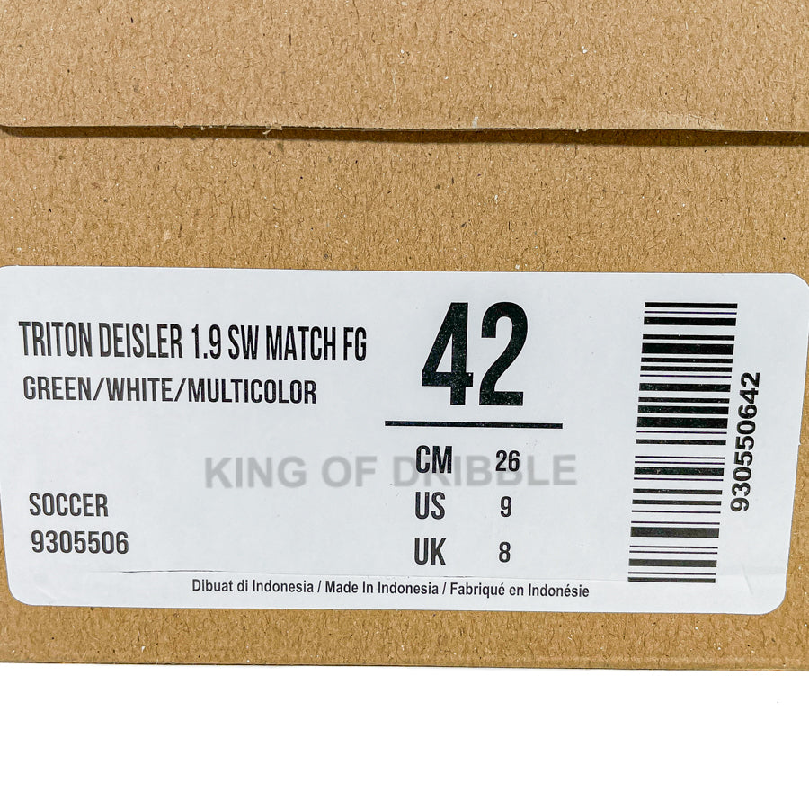 KING OF DRIBBLE Sepatu Bola Mills Triton Deisler 1.9 SW Match FG 9305506 Original